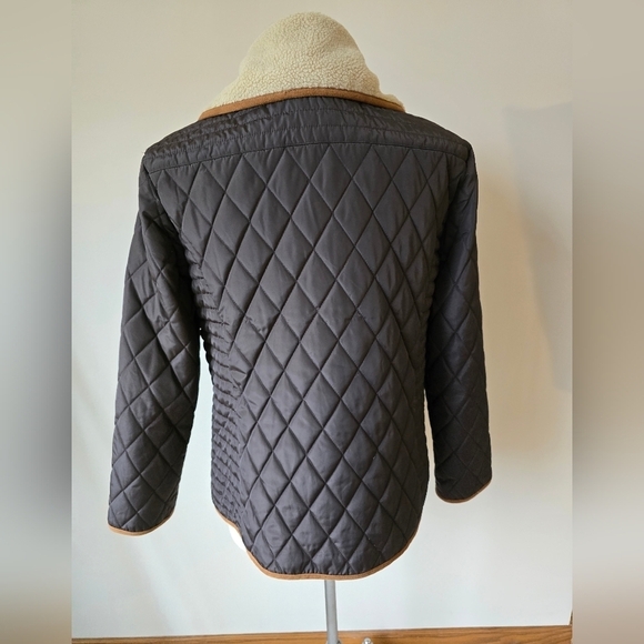 Jockey Brown Quilted Barn/Work Jacket Women's Size M. - Picture 2 of 7
